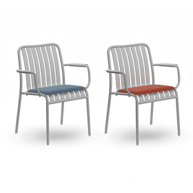 Chair Cushion - Brighton Family - Zaneti - Italian Colourful Living