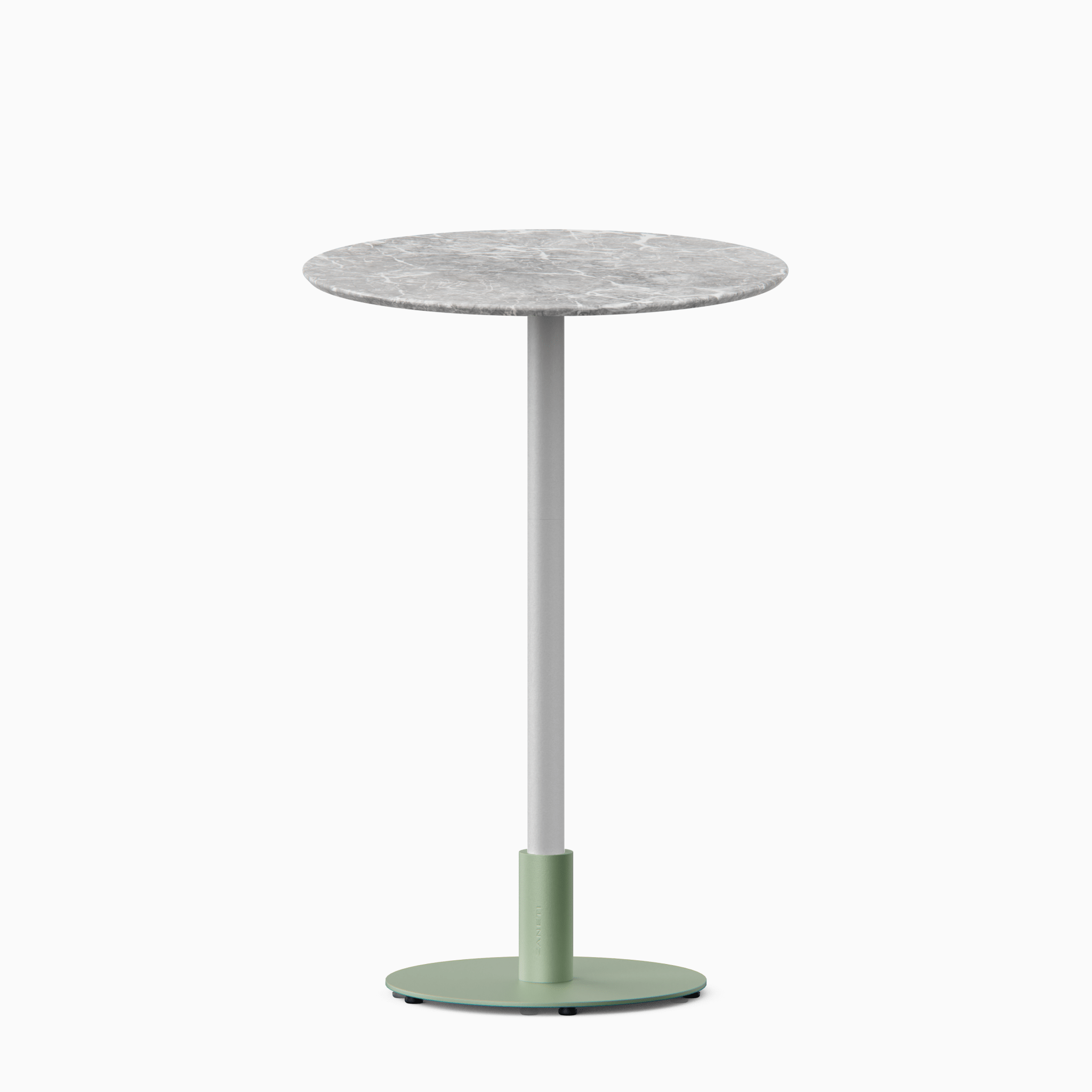 Pillar Bar Table P210 (Marble) - Zaneti - Italian Colourful Living