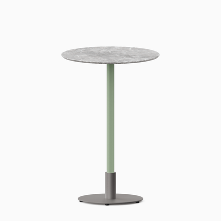 Pillar Bar Table P210 (Marble) - Zaneti - Italian Colourful Living