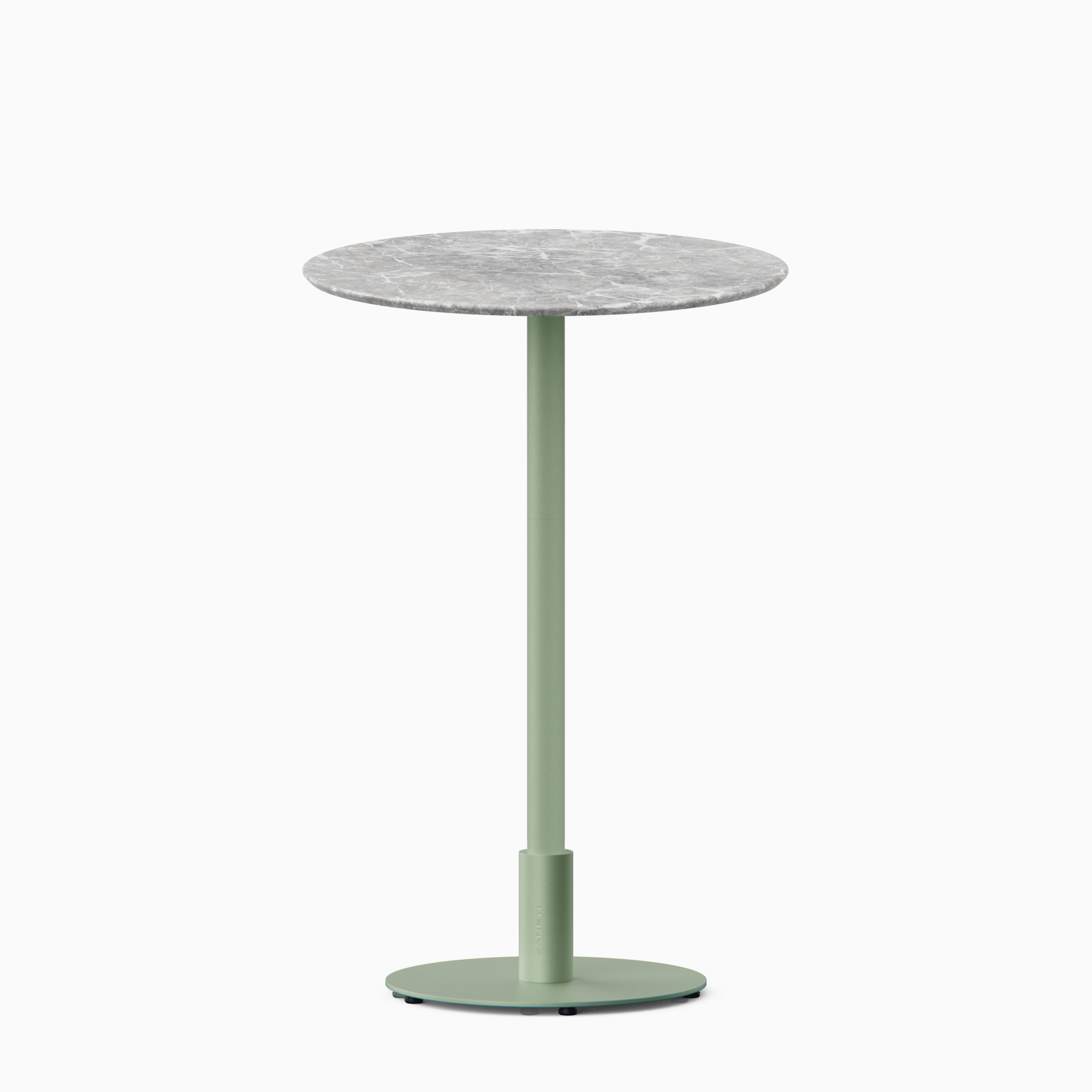 Pillar Bar Table P210 (Marble) - Zaneti - Italian Colourful Living