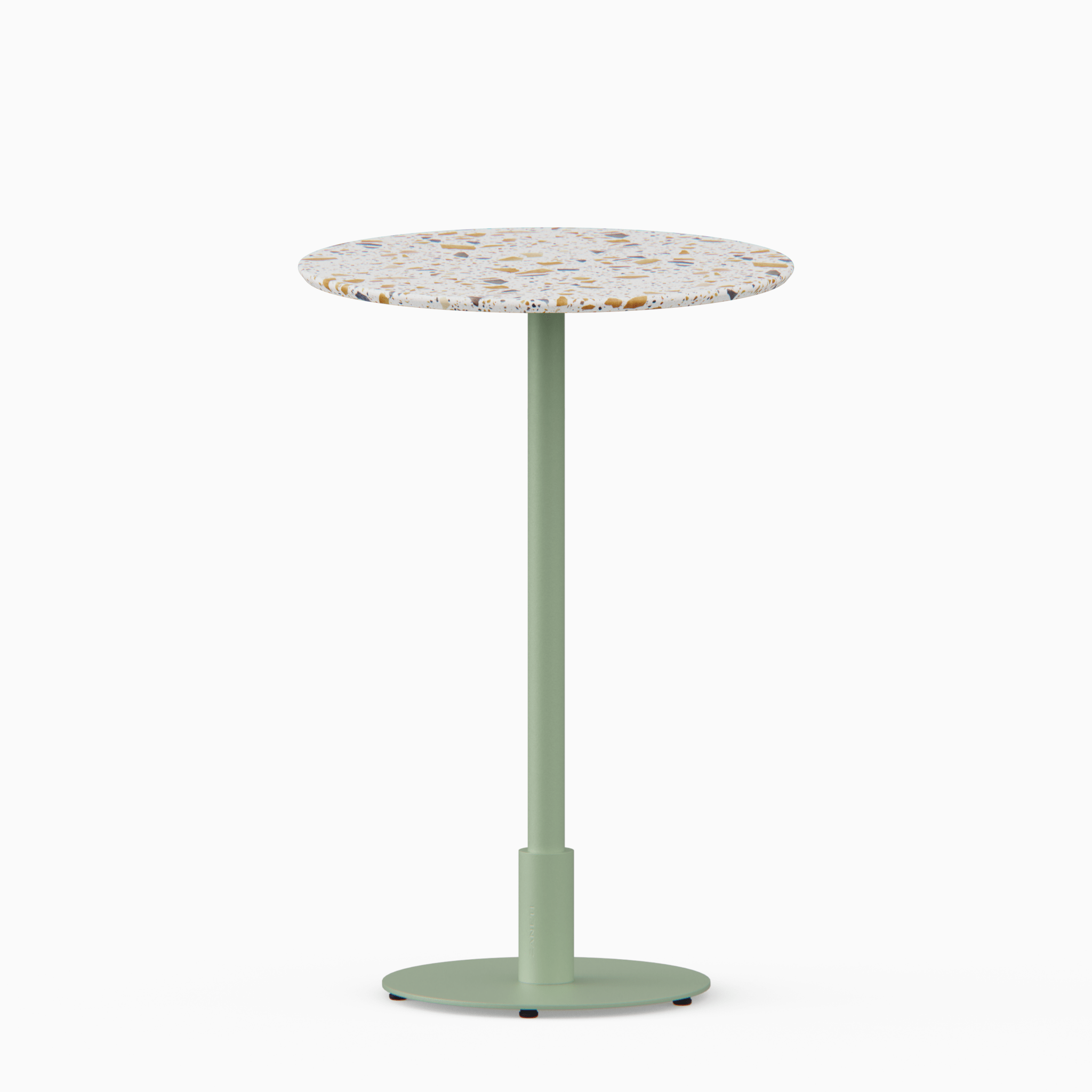 Pillar Bar Table P210 (Terrazzo) - Zaneti - Italian Colourful Living